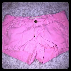 Pink Hollister Shorts